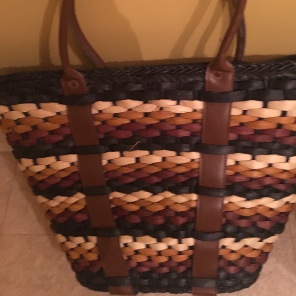 Straw bag - - Picture 1 of 2